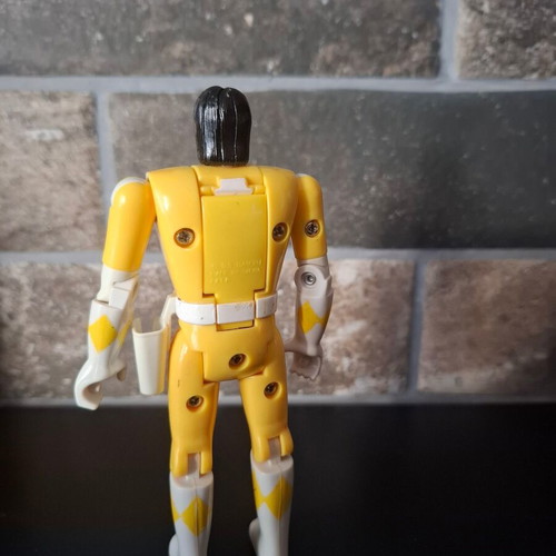 Power Rangers Yellow Ranger used figure from the '90s
