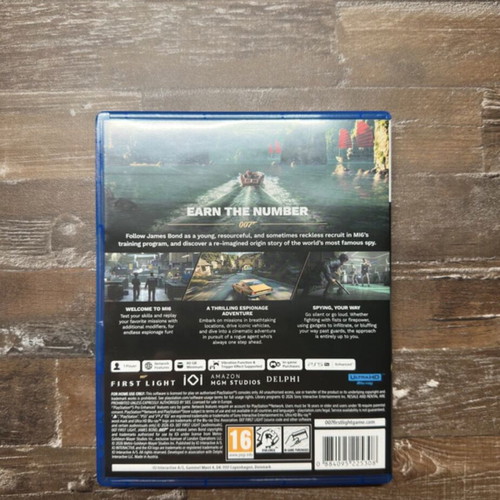 007 First Light PS5 game, like new