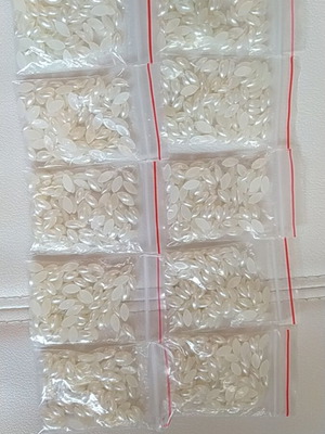 Pearls for nail decoration new, 1000 pieces ivory color