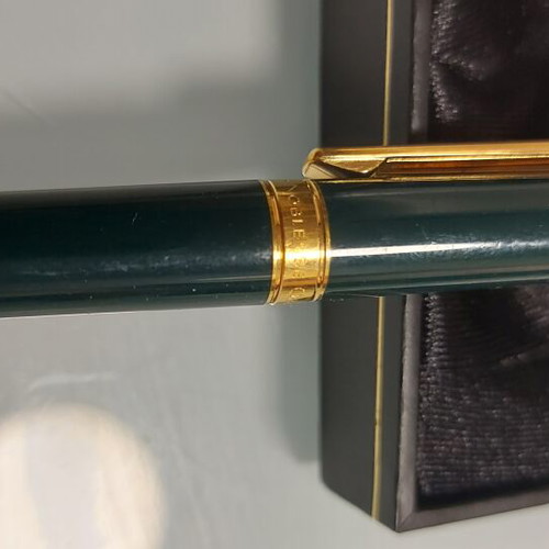 Mont Blanc Nobles Series 1985 pen like new, green rare color