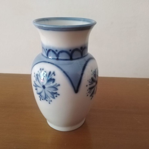 GZHEL small vase new, 12 centimeters