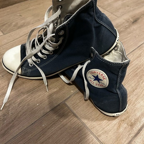 Converse All Star blue boots used with thin sole size 42.5