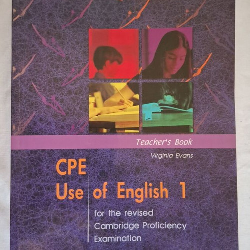 CPE Use of English 1 Teacher's Book like new by Virginia Evans