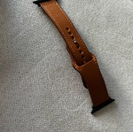 Watch strap brown new, size 44/45