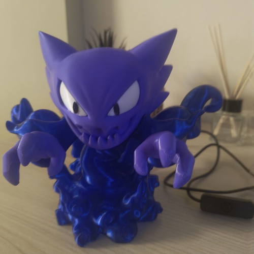 Pokemon Haunter LED lamp 3D printed, like new