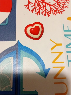 Psilikoko heart pin like new