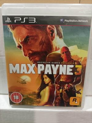 Max Payne 3 PS3 употребявана екшън игра