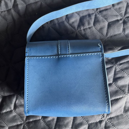 Zara shoulder bag like new, blue, adjustable strap with pouch