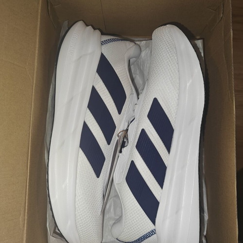 Adidas Galaxy 7 running shoes new with tags, size 44, white and blue