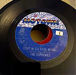  45 rpm δίσκος βινυλίου The supremes stop in the name of love, im in love again