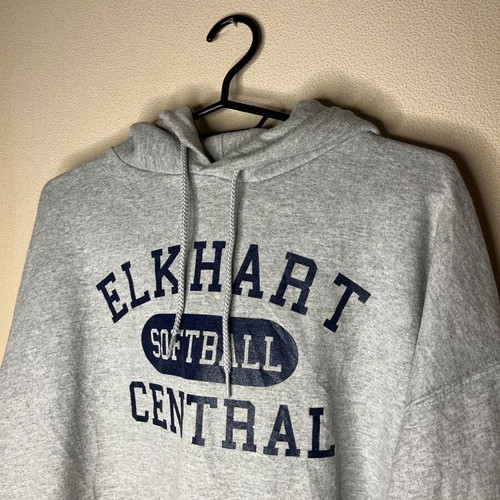 Champion Softball Hoodie men's top like new, size L, grey