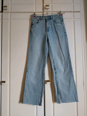 Stradivarius jeans like new, blue flare XS