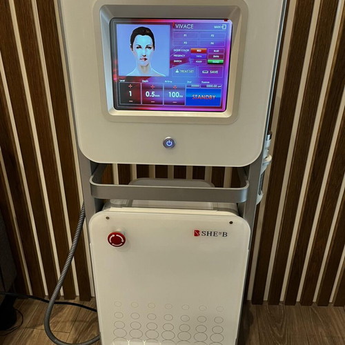 Vivace aesthetic machine used for face and body treatments