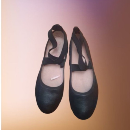 Ballerina shoes for girls, size 35, black