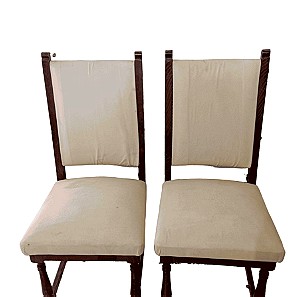 Σετ 2 καρέκλες ξύλινες μασίφ 106x46x50