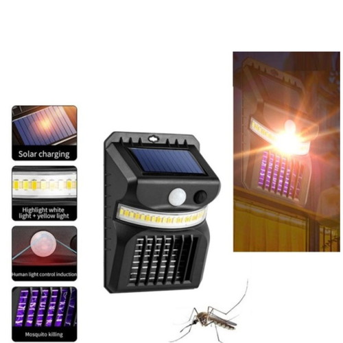 Solar mosquito killer lamp with motion sensor new