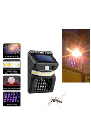 Ηλιακή λάμπα εξολοθρευτής κουνουπιών με αισθητήρα κίνησης καινούργια