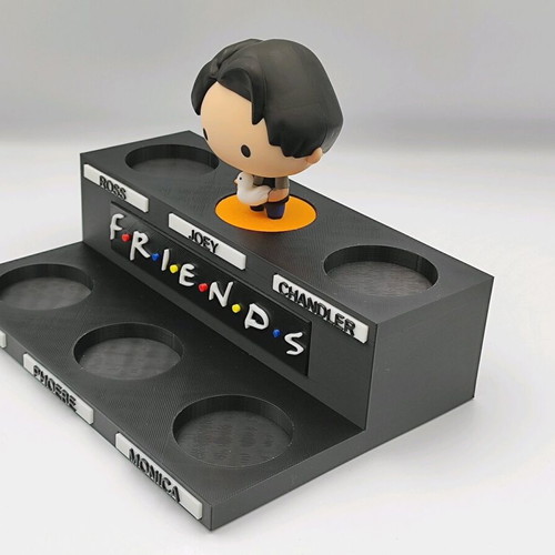 Funko Pop Friends McDonalds Display Stand 3D Printed
