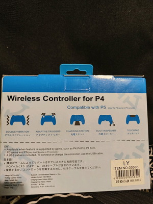 Wireless controller for PS4 new