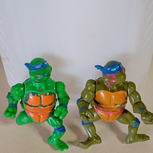 Teenage Mutant Ninja Turtles figures like new