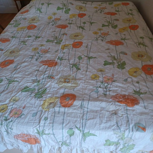 Summer double quilt like new, cotton