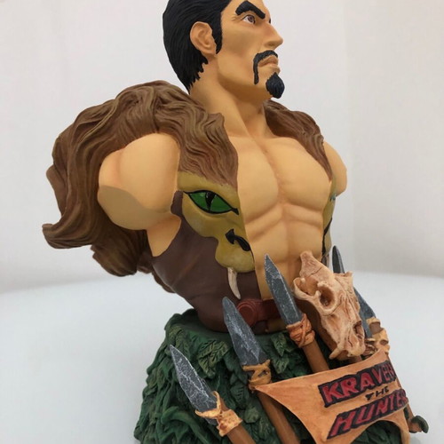 Kraven bust 8 inches Rogues Gallery new Spider-Man villain Diamond Select