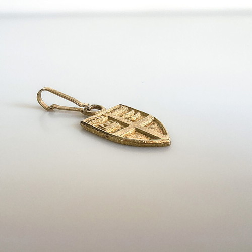 American College of Greece (Deree) metal pendant emblem