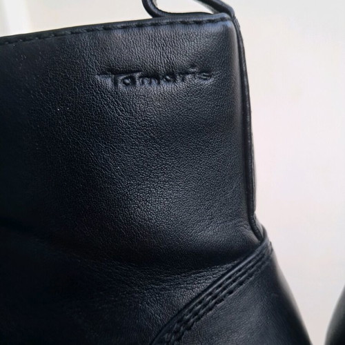 Tamaris ankle boots 38 black like new