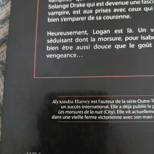 Book La Vengeance du Sang in French by Alexandra Harvey
