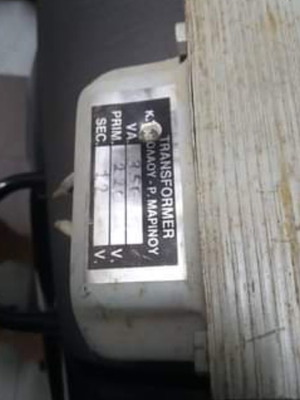 Μετασχηματιστές 220v σε 12v 350va