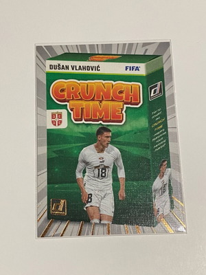 Dusan Vlahovic 2023-24 Donruss FIFA #4 Crunch Time Serbia καινούργιο
