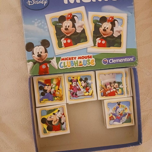 Memo Mickey Mouse Clubhouse Clementoni like new