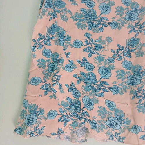 Floral summer skirt like new, size xs to m, viscose fabric