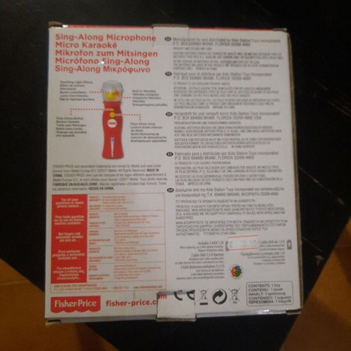Fisher-Price Sing-Along Microphone KFP1758