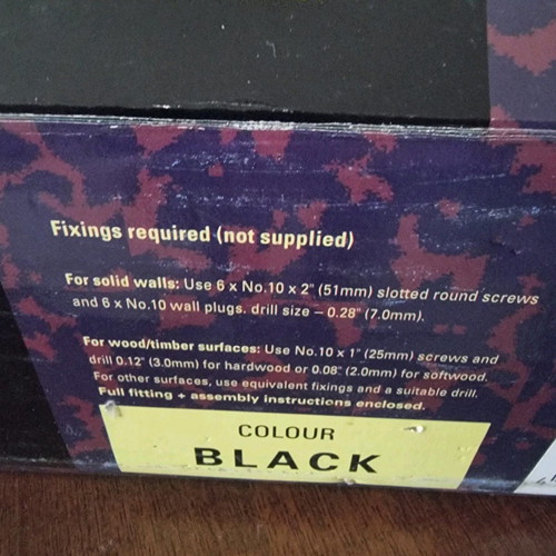 TV wall bracket new in box with instructions