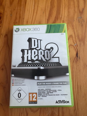DJ Hero 2 Xbox 360 game like new