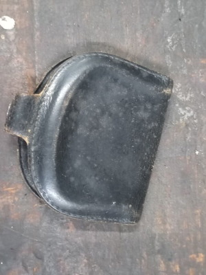Leather wallets, 2 pieces, brown like new
