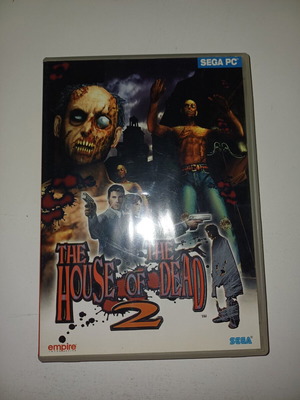 The House of the Dead 2 Sega PC game like new with manual