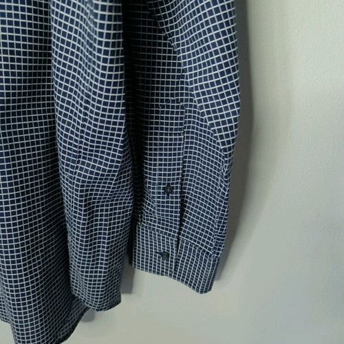 Canda tailored fit shirt like new, blue checkered XL