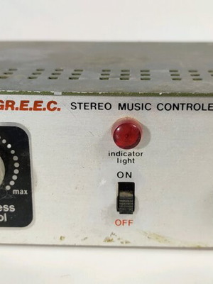 Analog light controller used, old triple socket