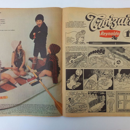 Lisette comic used, large format, 1969