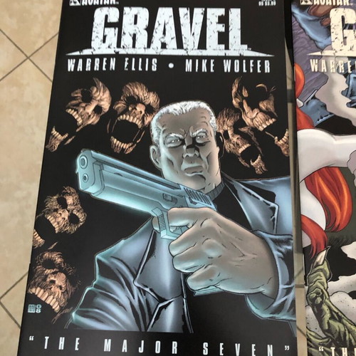 Gravel set of 22 comics new, Warren Ellis, Avatar Comics, 2007