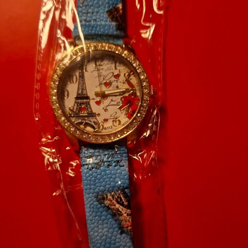 Wristwatch women's new blue multicolor