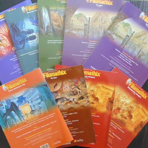 9 Filomathix children's knowledge magazines new