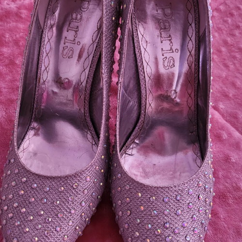 Heels new, colorful, size 39