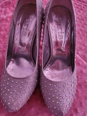 Heels new, colorful, size 39