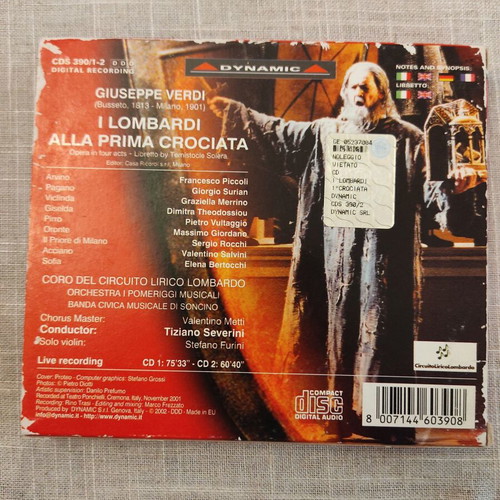 I Lombardi Alla Prima Crociata double CD used