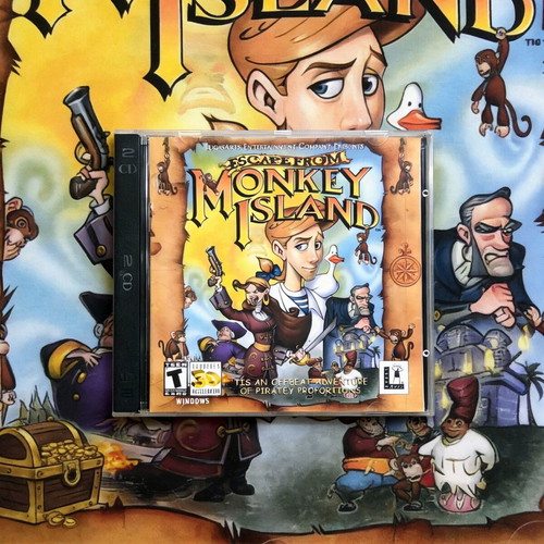 Escape from Monkey Island PC παιχνίδι μεταχειρισμένο, περιπέτεια