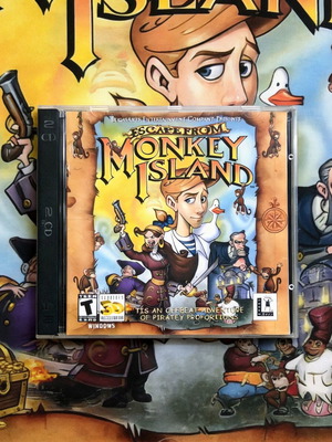 Escape from Monkey Island PC παιχνίδι μεταχειρισμένο, περιπέτεια