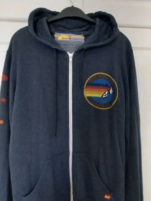 Aviator Nation jacket blue size M like new